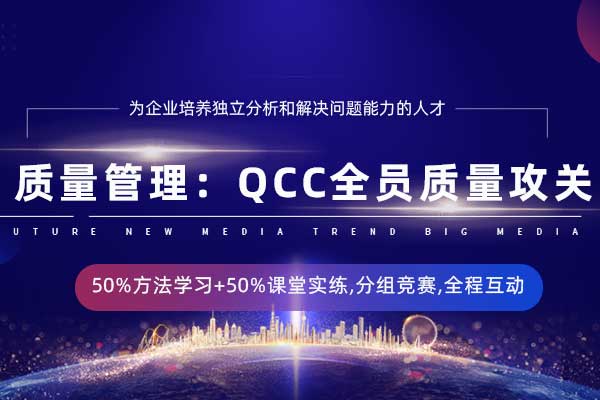 质量管理：QCC全员质量攻关